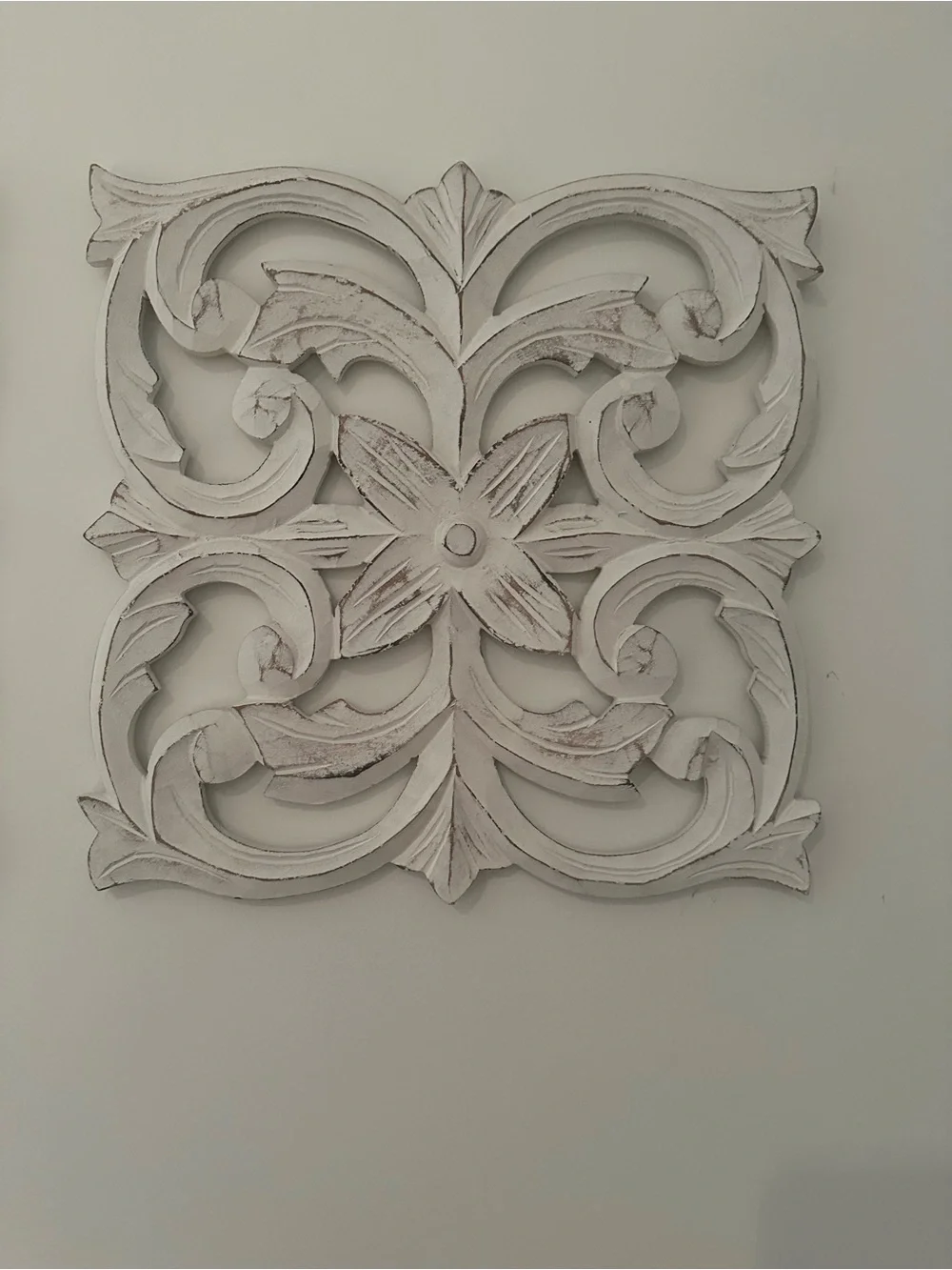 Carved Wood Wall Decor - Set of 3